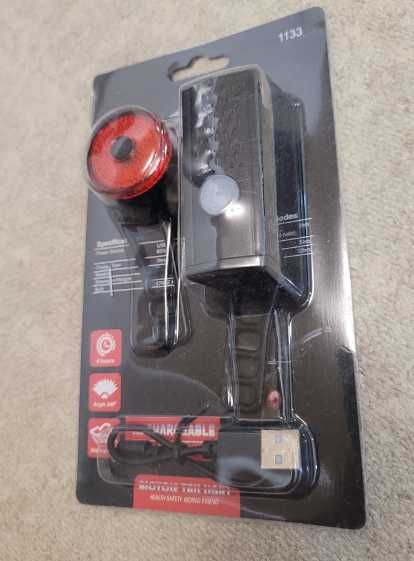 Велофонарь BSK-1133-XPG, STOP-3SMD