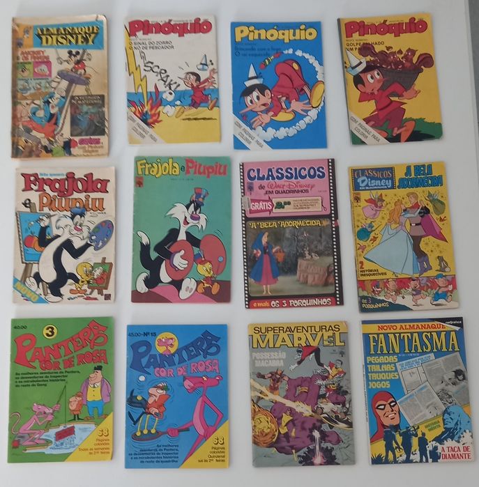 Various vintage comic books