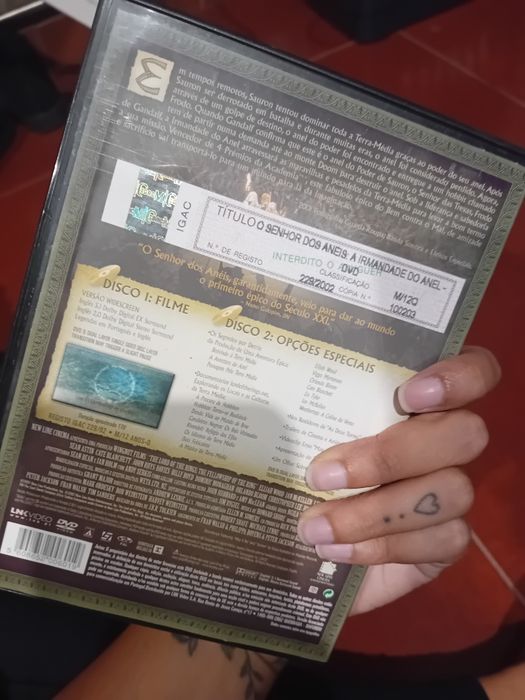 Coleção O Senhor dos Anéis – Trilogia Completa em DVD