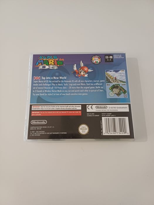 Super Mario 64 DS Nintendo DS oryginalna angielska