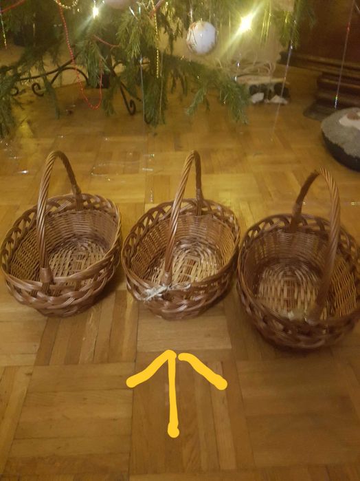Koszyk wiklinowy