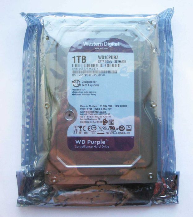 wd purple 1tb - купити комплектуючі для ПК - Ціна на OLX.ua