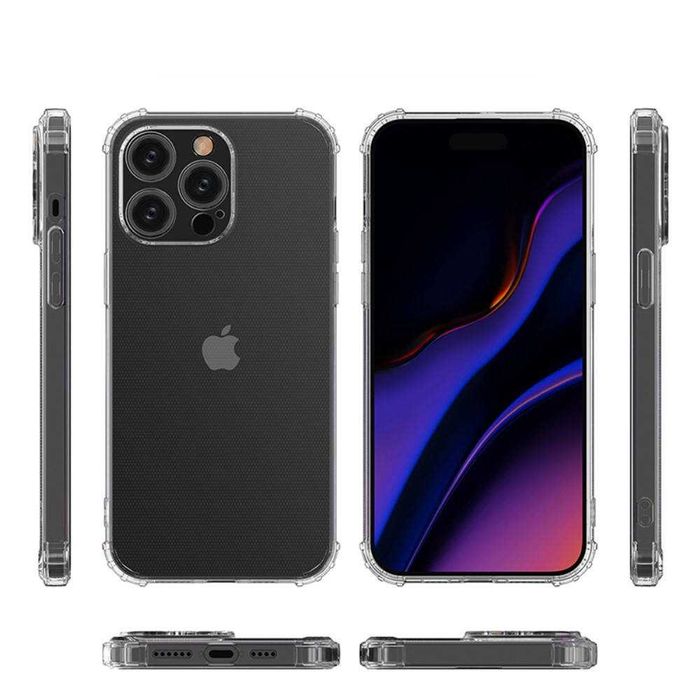 etui Antishock Case do iPhone: 11, 12, 13, 14, 15 15 pro/pro max 16 17