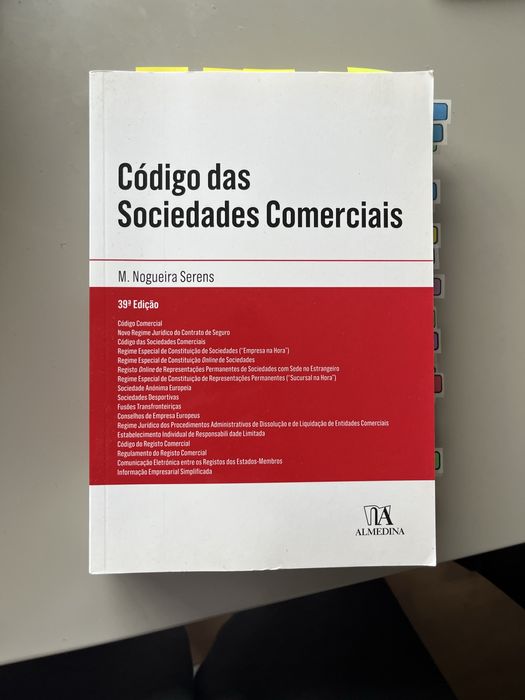 Código das Sociedades Comerciais 39 edição