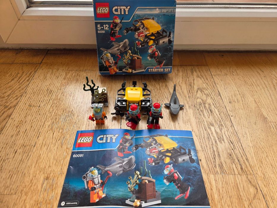 LEGO 60091 City Podwodny świat - zestaw startowy