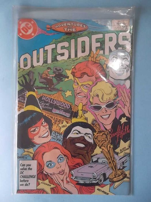 7 comics vintage Excalibur, Outsiders, Shadowman, Magnus Robot Fighter