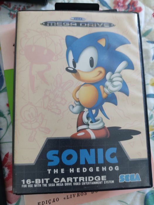 Sonic cartucho megadrive