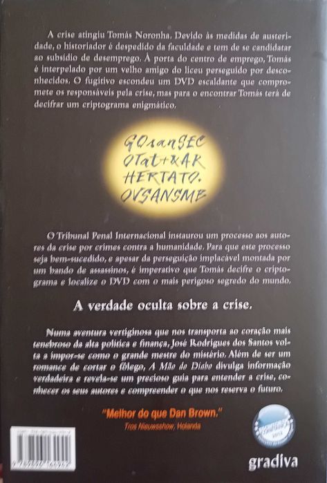 Livro "A Mão do Diabo"