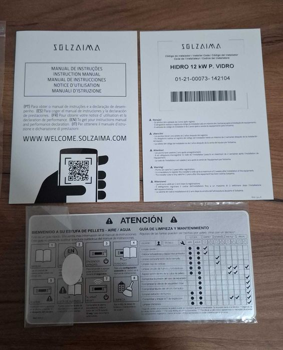 Salamandra aquecimento central HIDRO 12 V KW