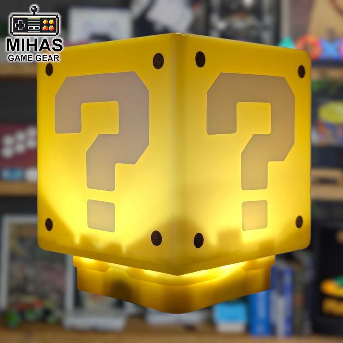 Нічник - світильник Super Mario Bros — геймерська настільна лампа