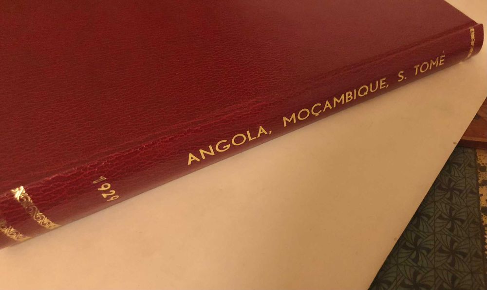 Angola, Moçambique, S. Tomé - Dedicatória do Autor ao Dr Brito Camacho