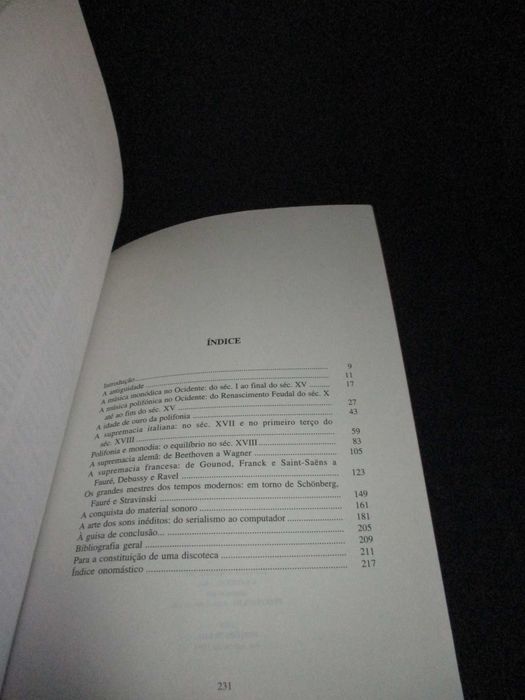 Livro Pequena História da Música Norbert Dufourcq
