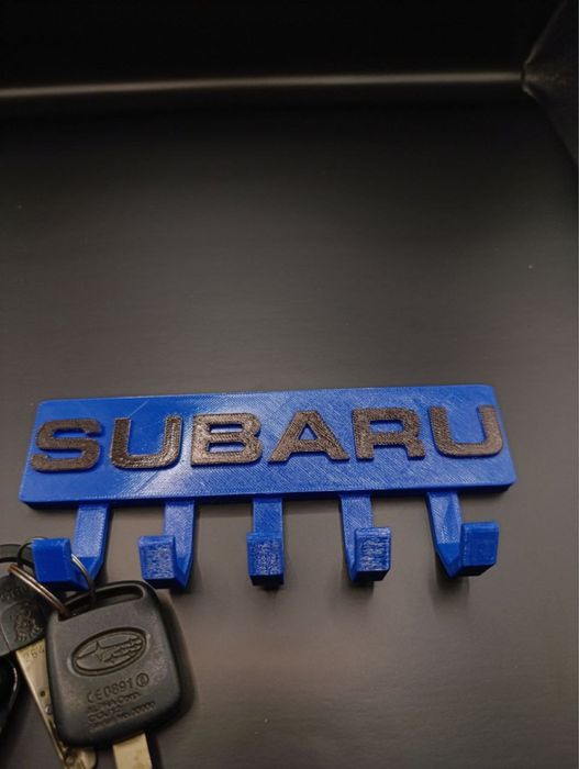 Ключниця Subaru | 3D друк | Подарунок авто фанату