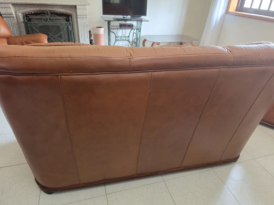 Conjunto sofa + 2 poltronas