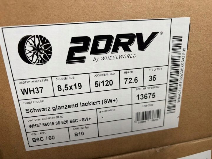 BMW X3 F25 FELGI ALUMINIOWE 19 5X120 WHEELWORLD GERMANY