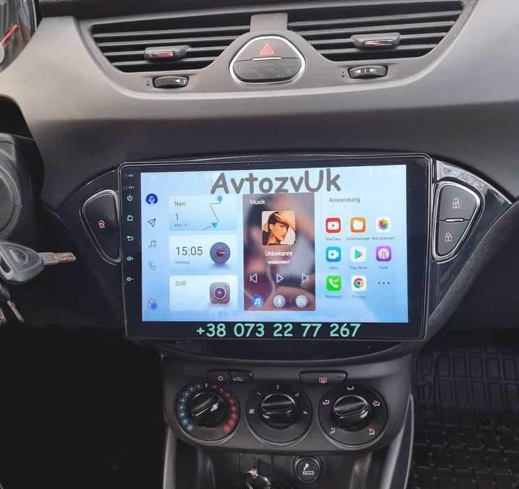 Магнитола Opel AGILA TIGRA KARL COMBO CORSA Suzuki SPLASH Android 16