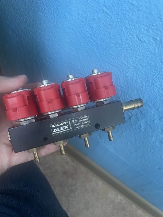 газовые форсунки alex rail001