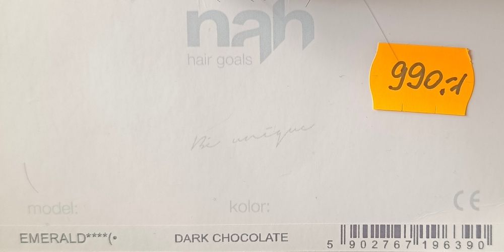 Peruka Emerald Dark Chocolate