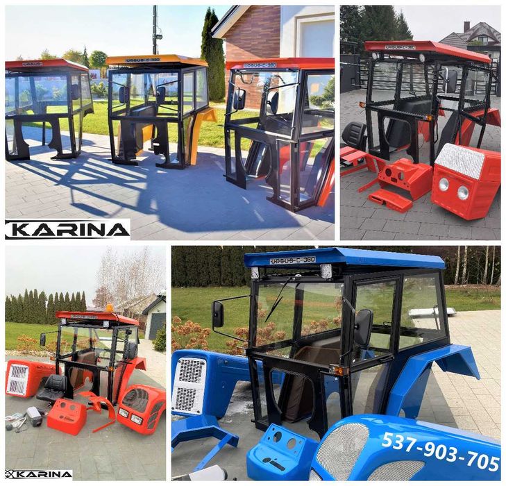 Kabina Ursus c360 3P c330 Mf235 Mf255 MTZ T25