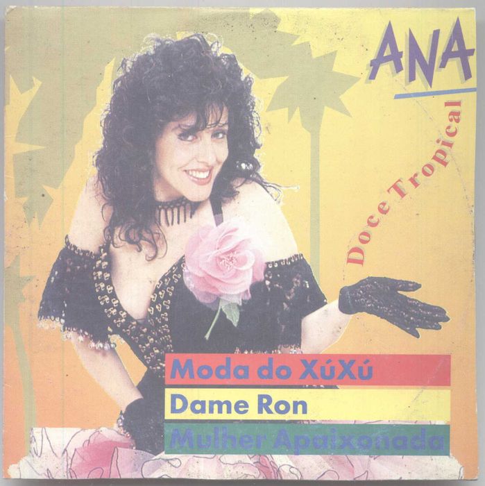 Ana Doce Tropical Moda Do Xuxu CD Single Singles Vinil Mini poster