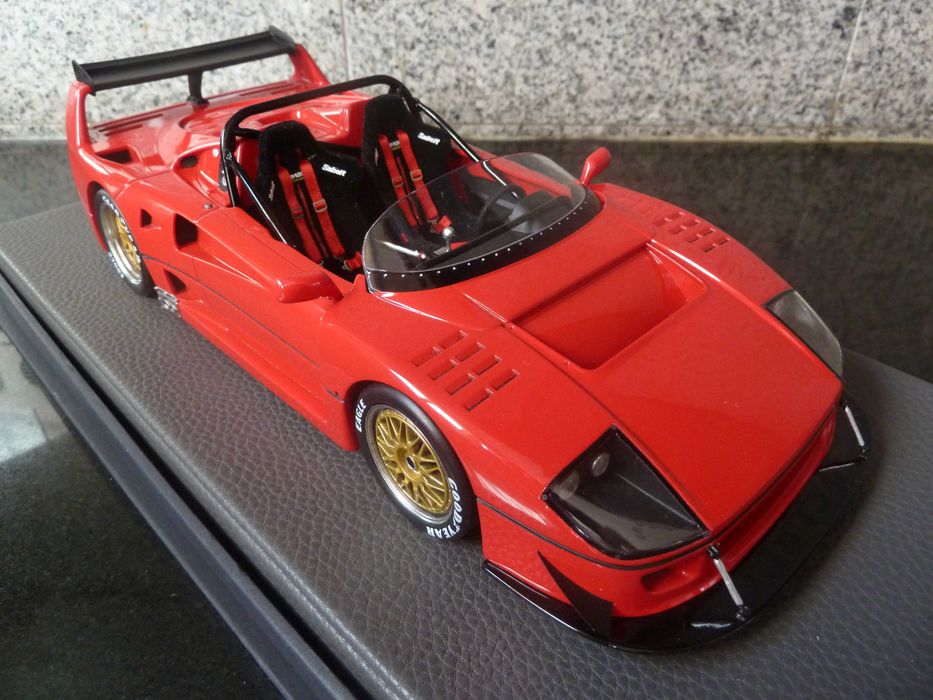 1:18 Top Marques, Ferrari F40 LM Beurlys Barchetta, AutoArt Minichamps