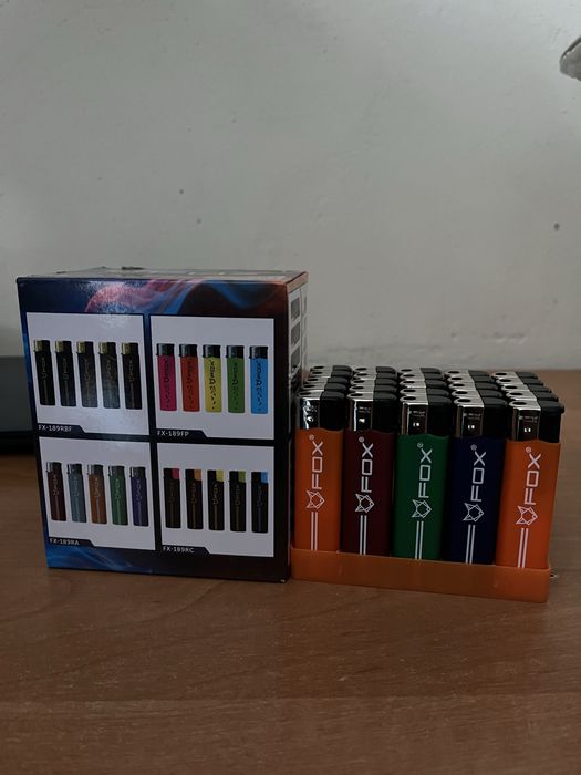 Запальничка FOX (50шт)