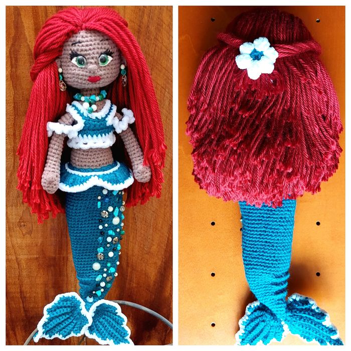 Подарунок іграшка Русалочка ручна робота