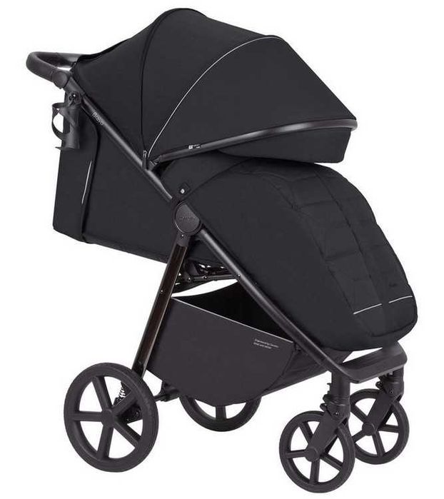 Carrello Bravo Plus 2024 Jet Black Wózek Spacerowy do 22 kg