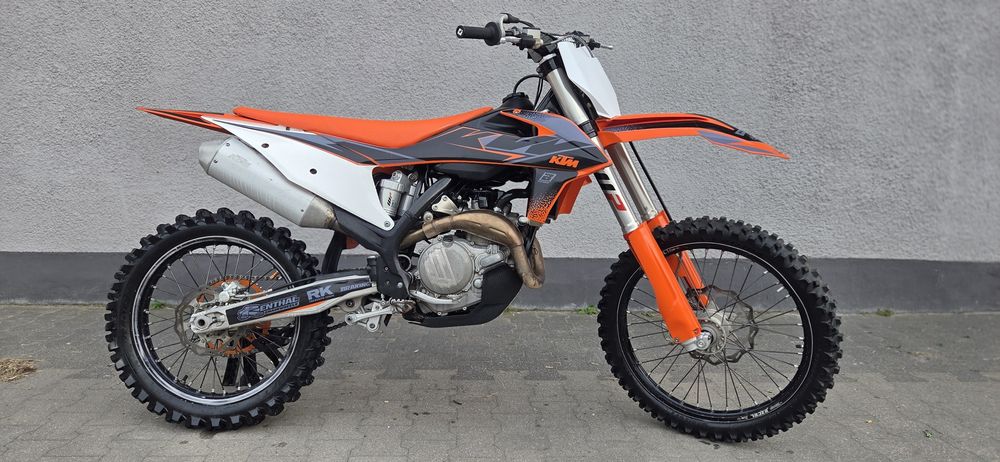 Ktm Sx 450 rok 2021 Super Stan 218 Mth od Nowości Gruba Okleina Kontrola trakcji Mapy