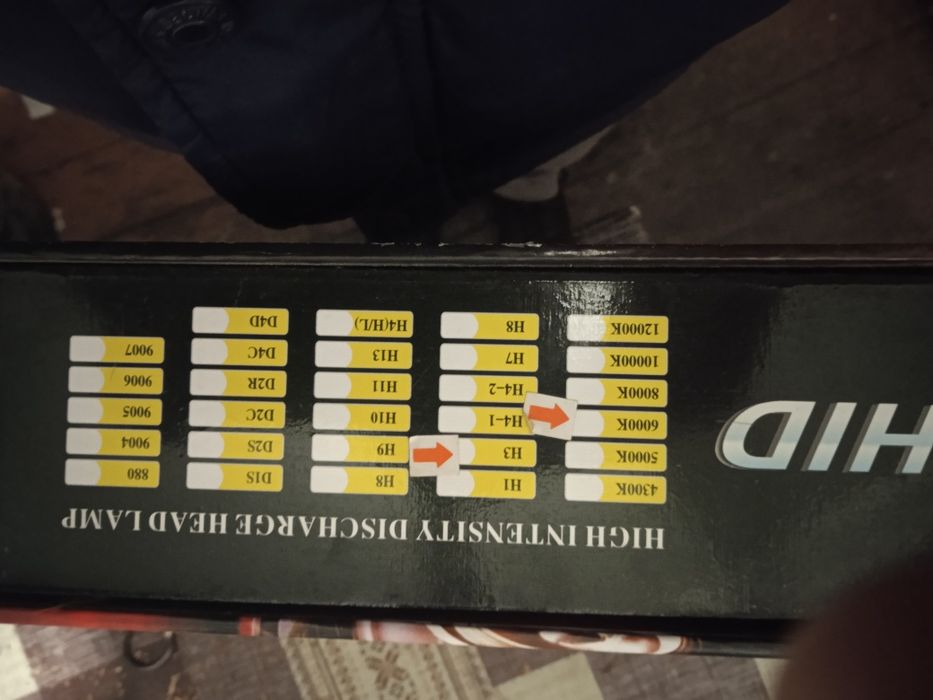 Лампы на авто Ксенон