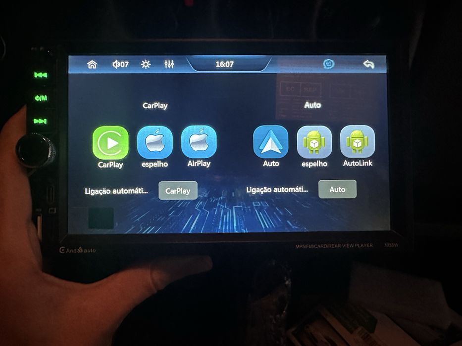Radio 2 din android auto/apple car play
