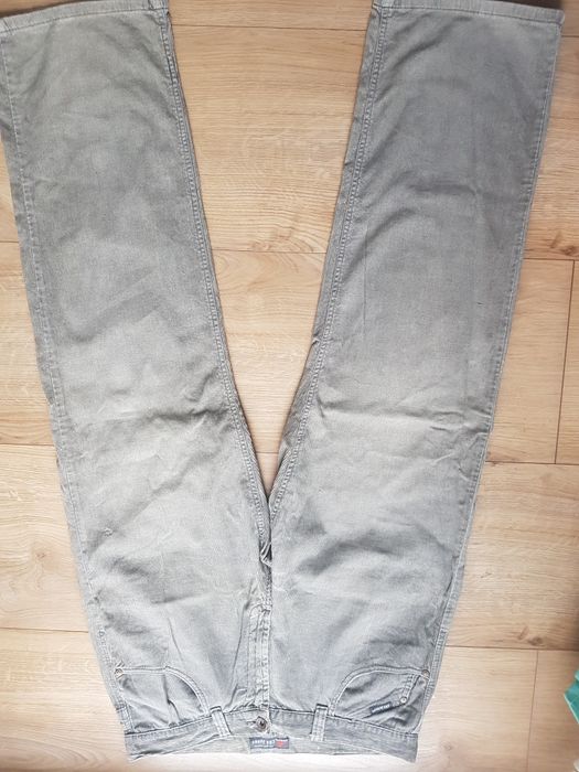 Bawełniane spodnie sztruksowe męskie marki Lus Jeans rozmiar L/XL