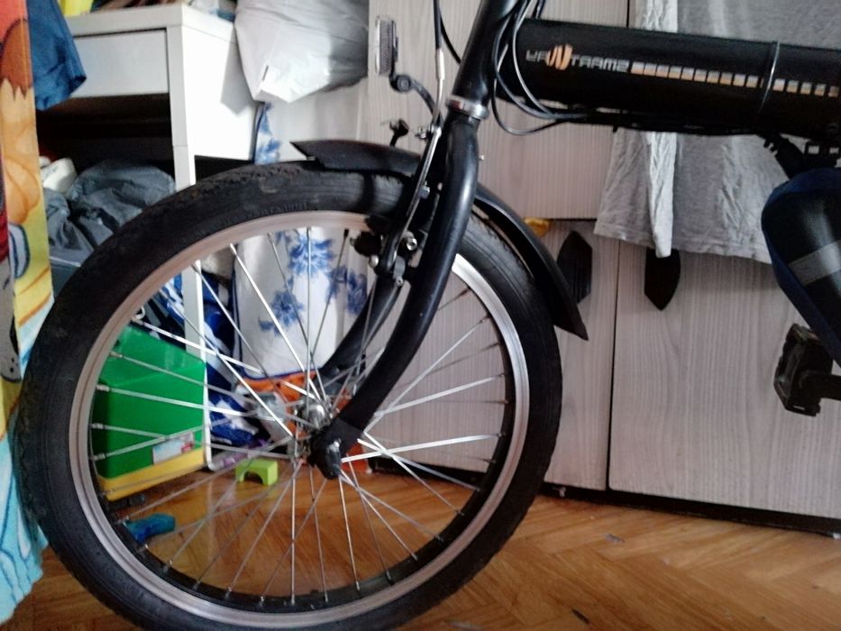 Sprzedam Rower Składany koła 20' Elektryk silnik 250w bateria 6ah