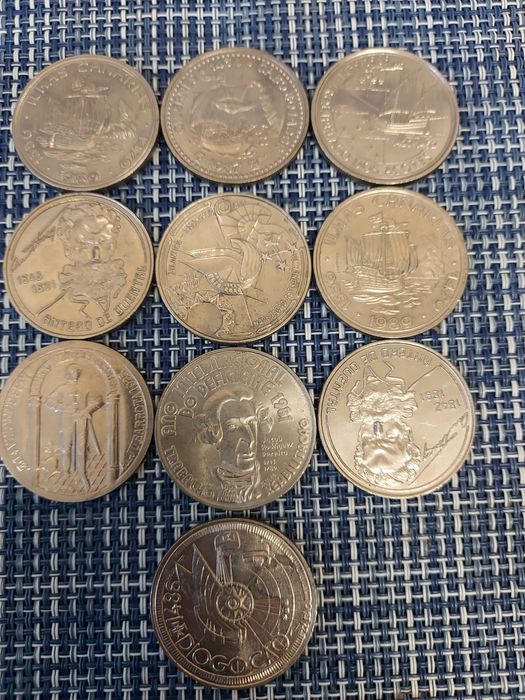 Moedas 100 escudos colecção