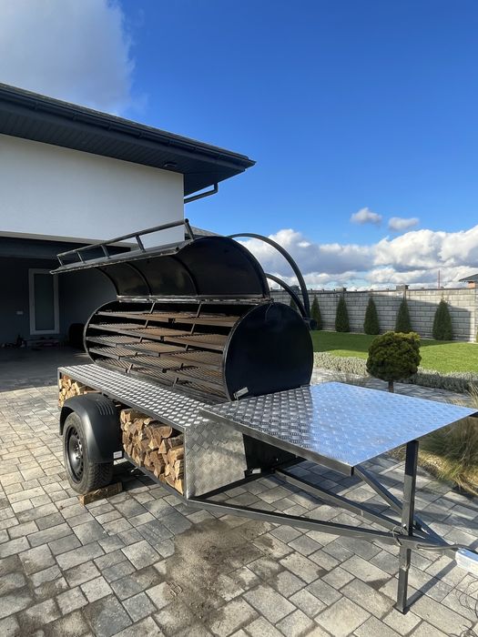 Виготовляємо та продаємо BBQ смокери й бочки  на колесах!