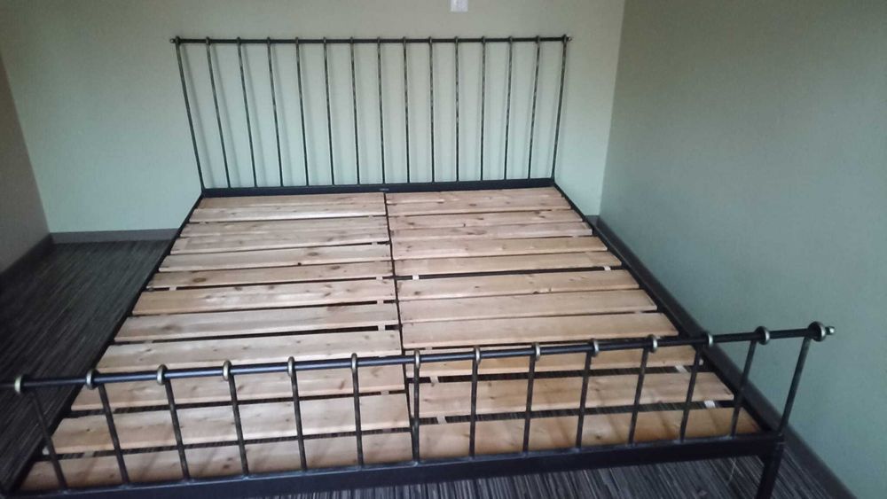 Łóżko metalowe XXL 180cm x 200cm