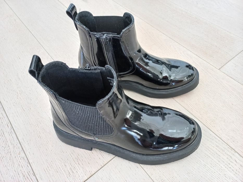 Buty (botki) dziewczęce Zara rozmiar 35