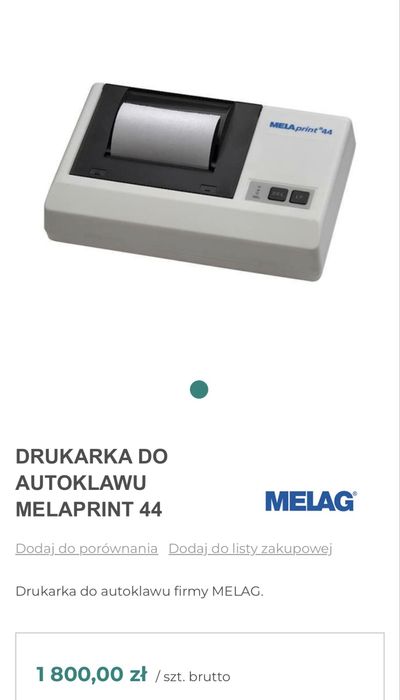 Drukarka  do autoklawu MELAprint 44