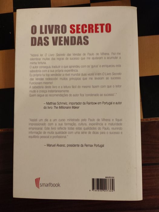 O Livro Secreto das Vendas, de Paulo de Vilhena