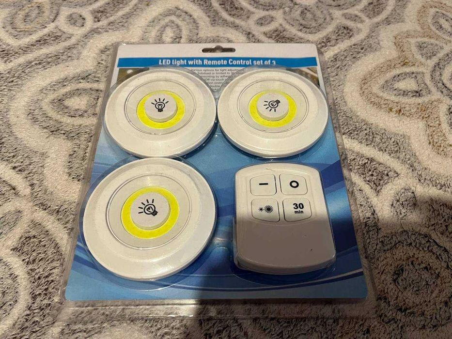 3 Світлодіодні світильники з пультом. LED light with Remote Control