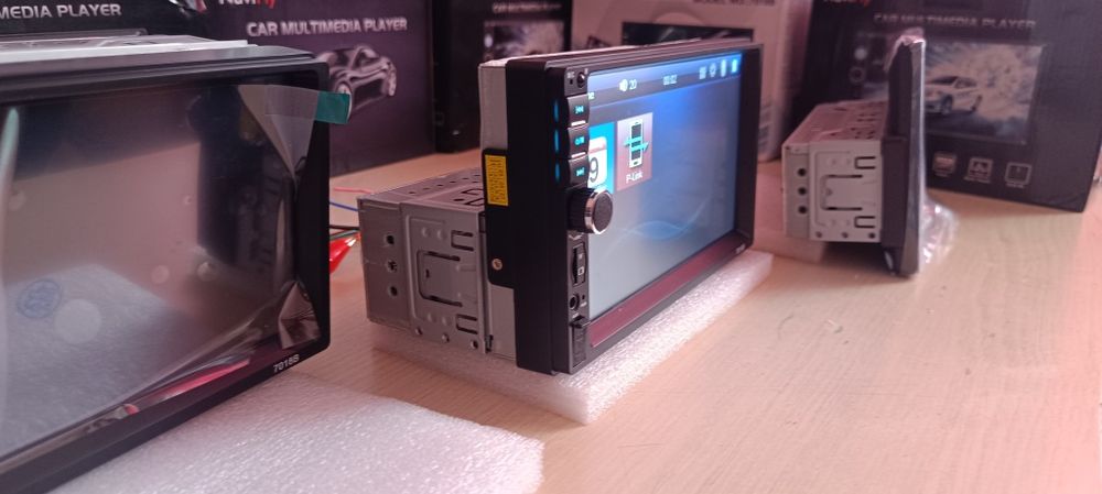 2DIN 7" MP5 Магнітола | Bluetooth | Mirror Link | Камера | USB | 7018B