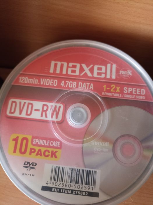 DVD 25 e 10 unidades