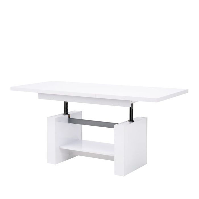 Ławostół biały rozkładany