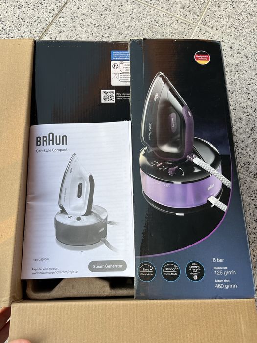 Ferro com caldeida Braun