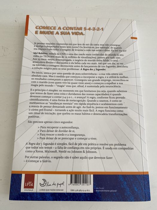 A Regra dos 5 segundos - Mel Robbins