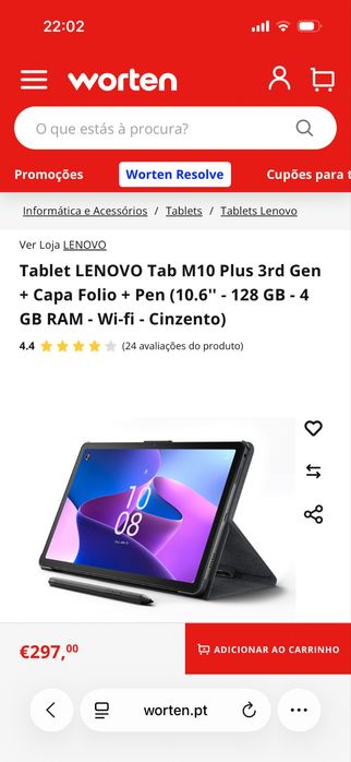 Tab M10 Plus Lenovo