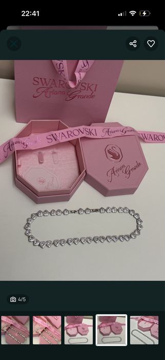 Swarovski naszyjnik ariana grande
