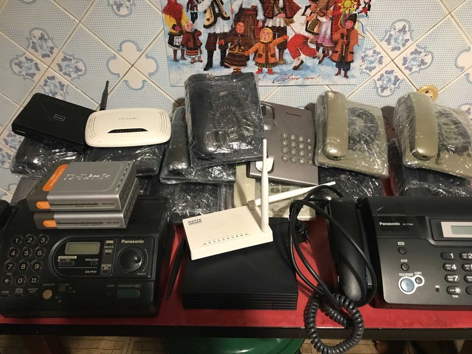 Телефони стаціонарні , офісні , Panasonic, радіотелефони