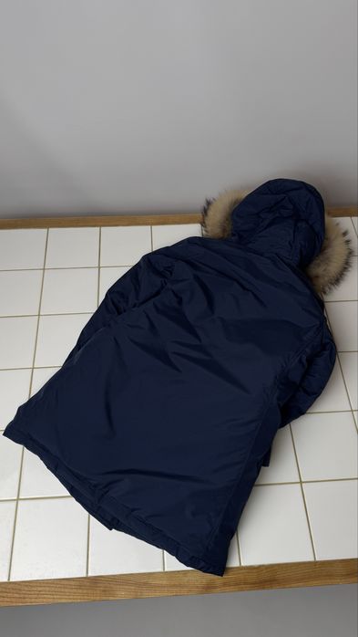 Жіноча парка Woolrich • XS–S • Пух/перо • Хутро койота