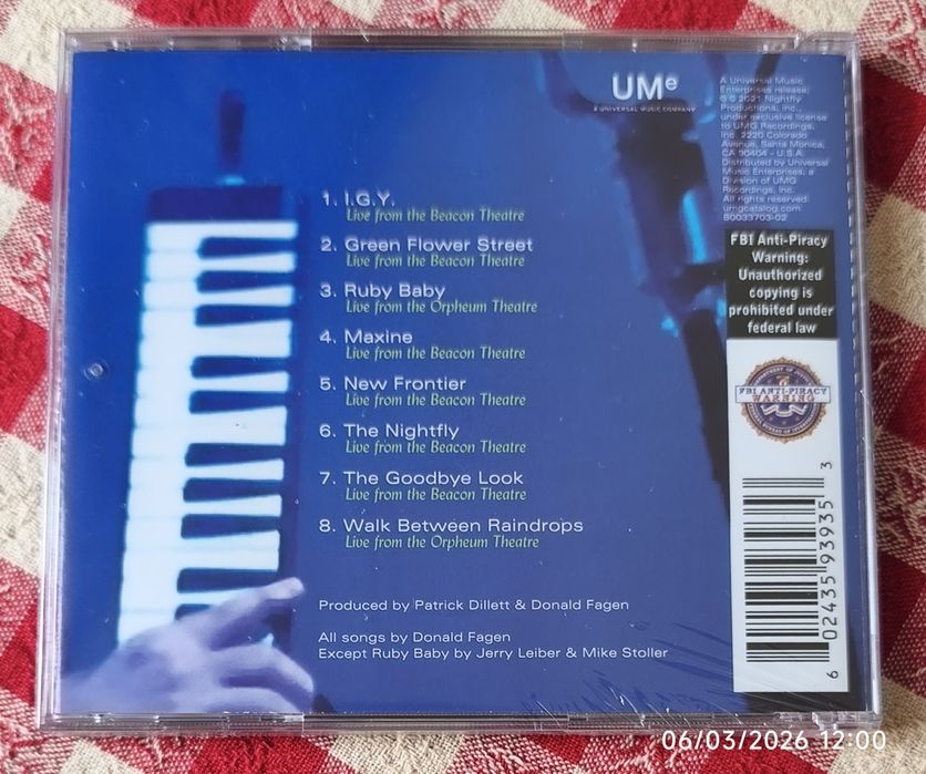 Donald Fagen - The Nightfly CD
